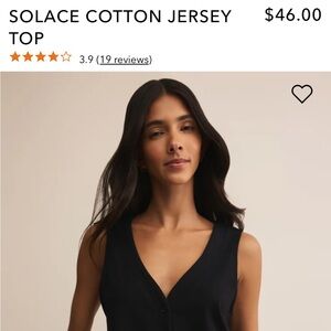 Z Supply Solace Cotton Jersey Tank Top and Pants